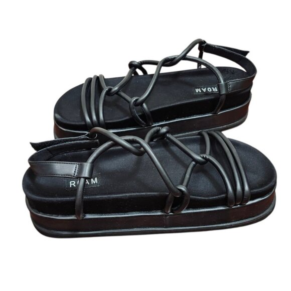 ROAM Linky Platform, Black Rommie sandal Women's Size 40 EU/US 10 - Picture 6 of 16